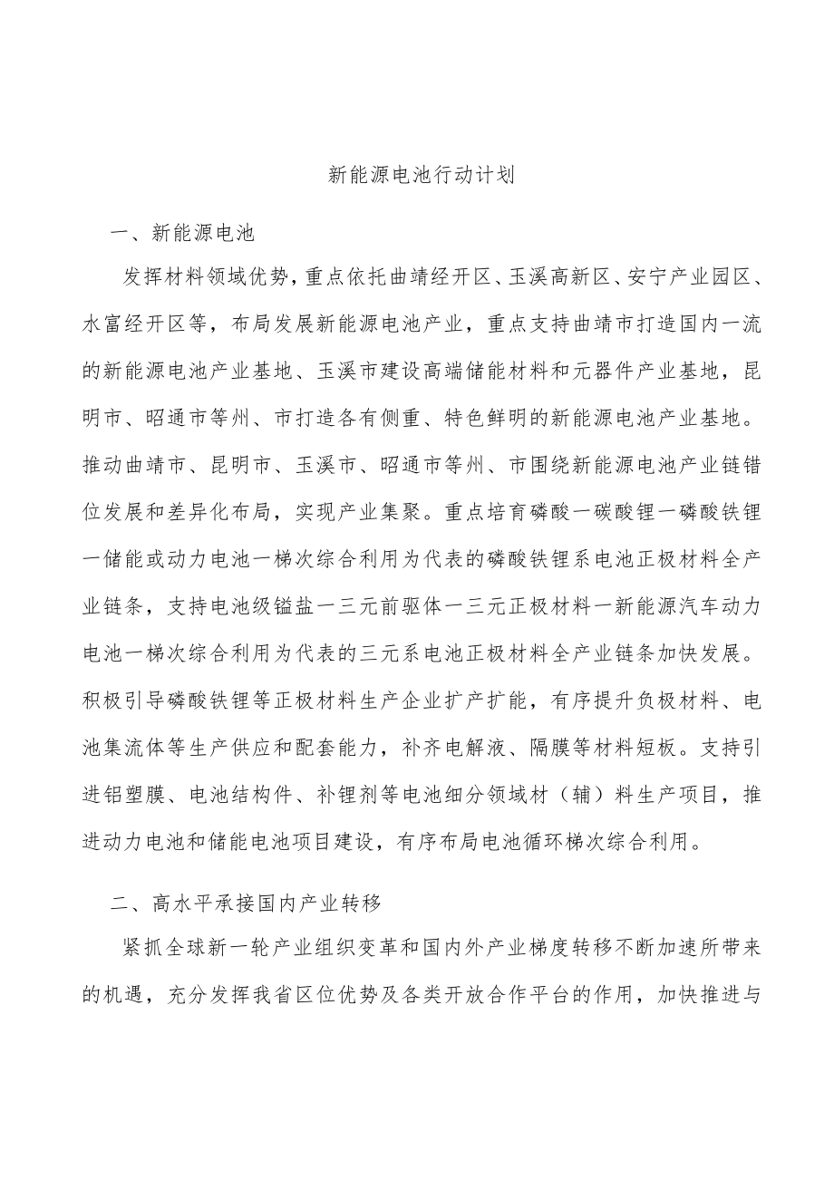 新能源电池行动计划.docx_第1页