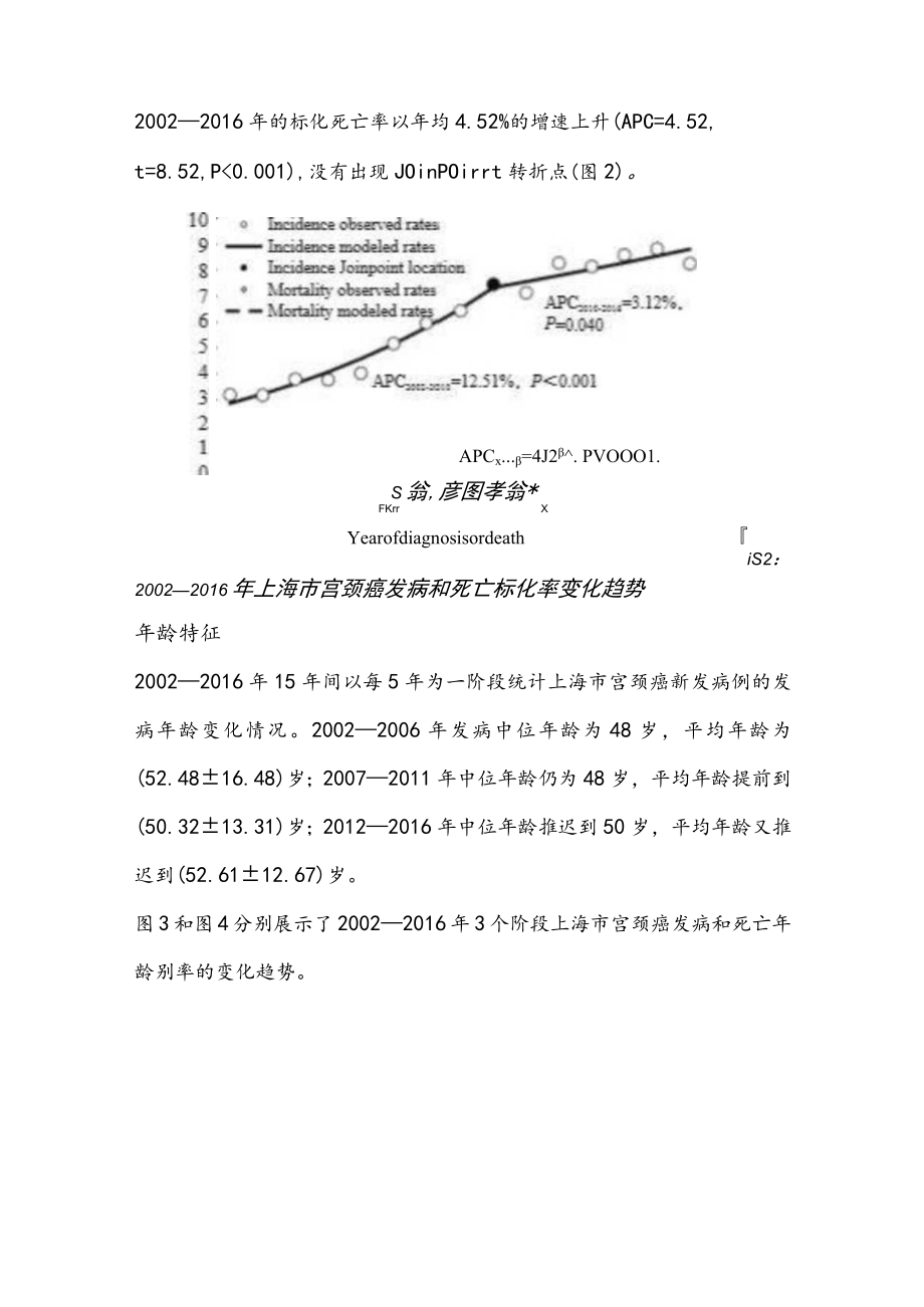 2002—2016年上海市子宫颈癌流行病学分析及趋势.docx_第3页