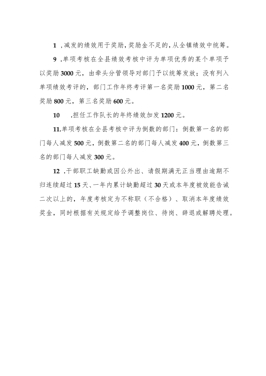 绩效管理工作奖惩方案.docx_第2页