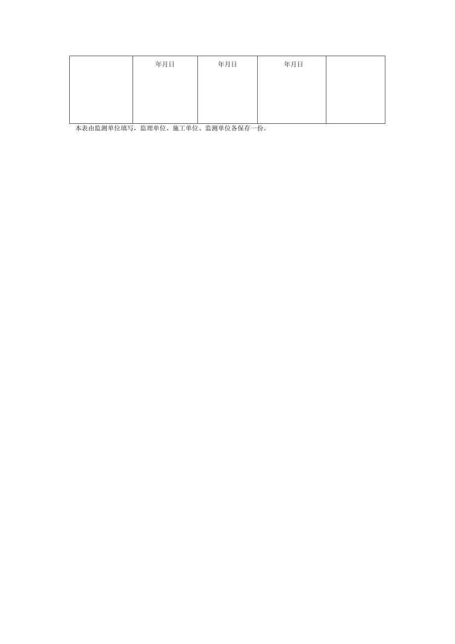 电力行业火电建设工程基坑支护变形监测记录表格.docx_第2页