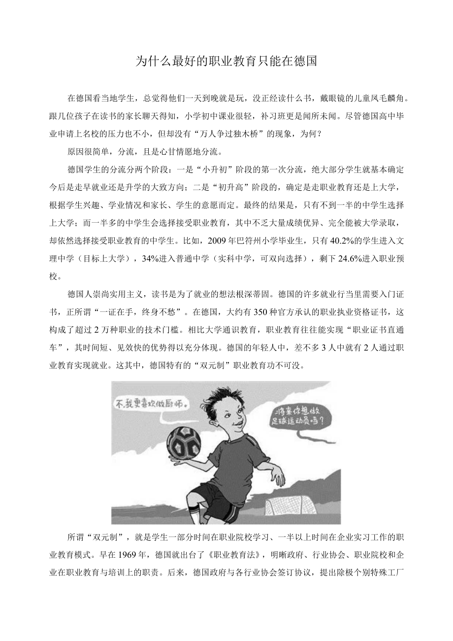 为什么最好的职业教育只能在德国.docx_第1页