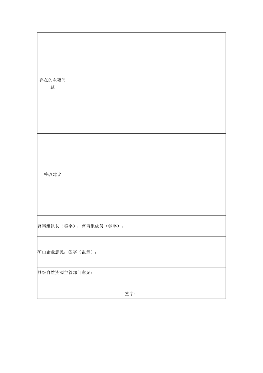 许可证过期的矿业权现场检查表地下矿山.docx_第3页