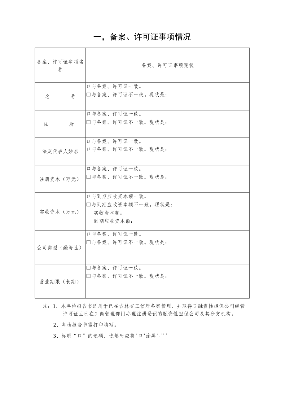 融资性担保公司年检报告书.docx_第2页