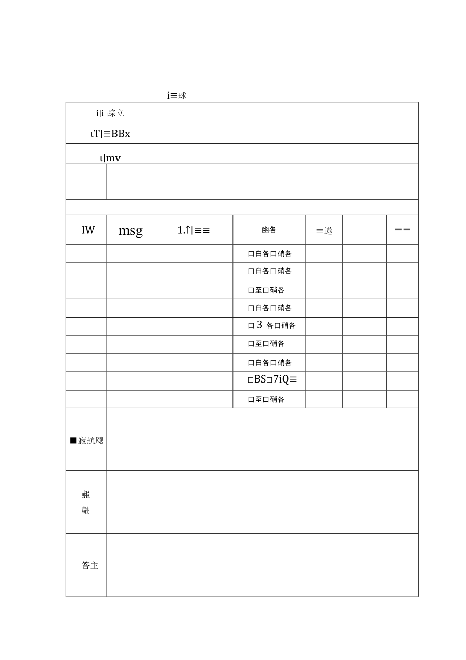 节前安全检查记录表.docx_第1页