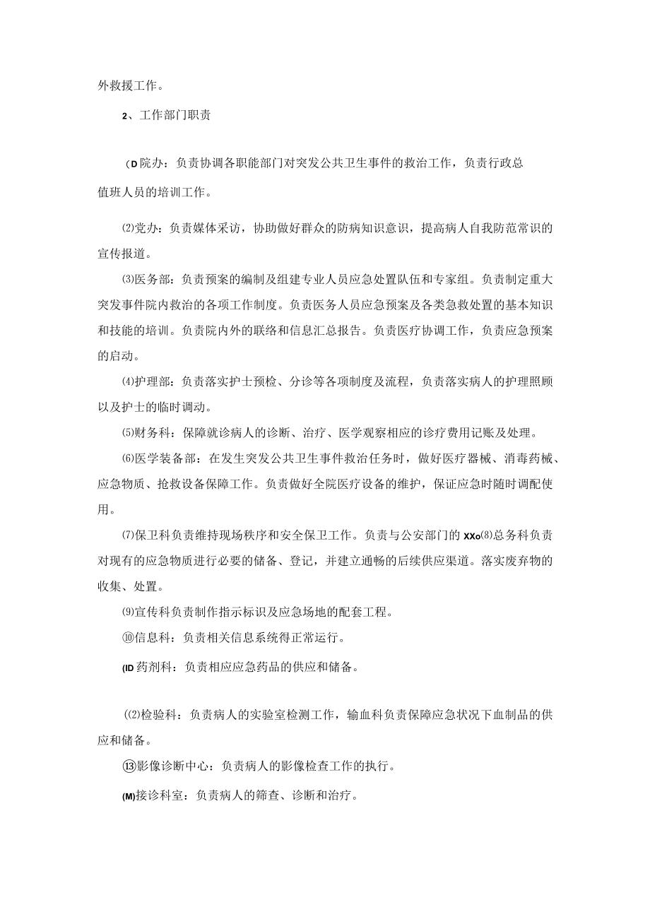 医院管理突发公共卫生事件应急预案.docx_第2页