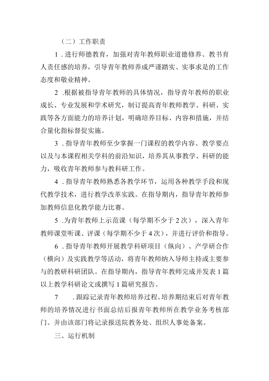 大学青年教师导师制实施办法.docx_第2页