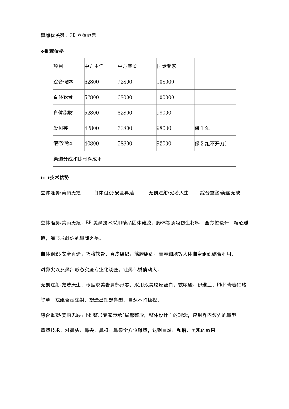 医美整形综合隆鼻营销规划包装.docx_第2页