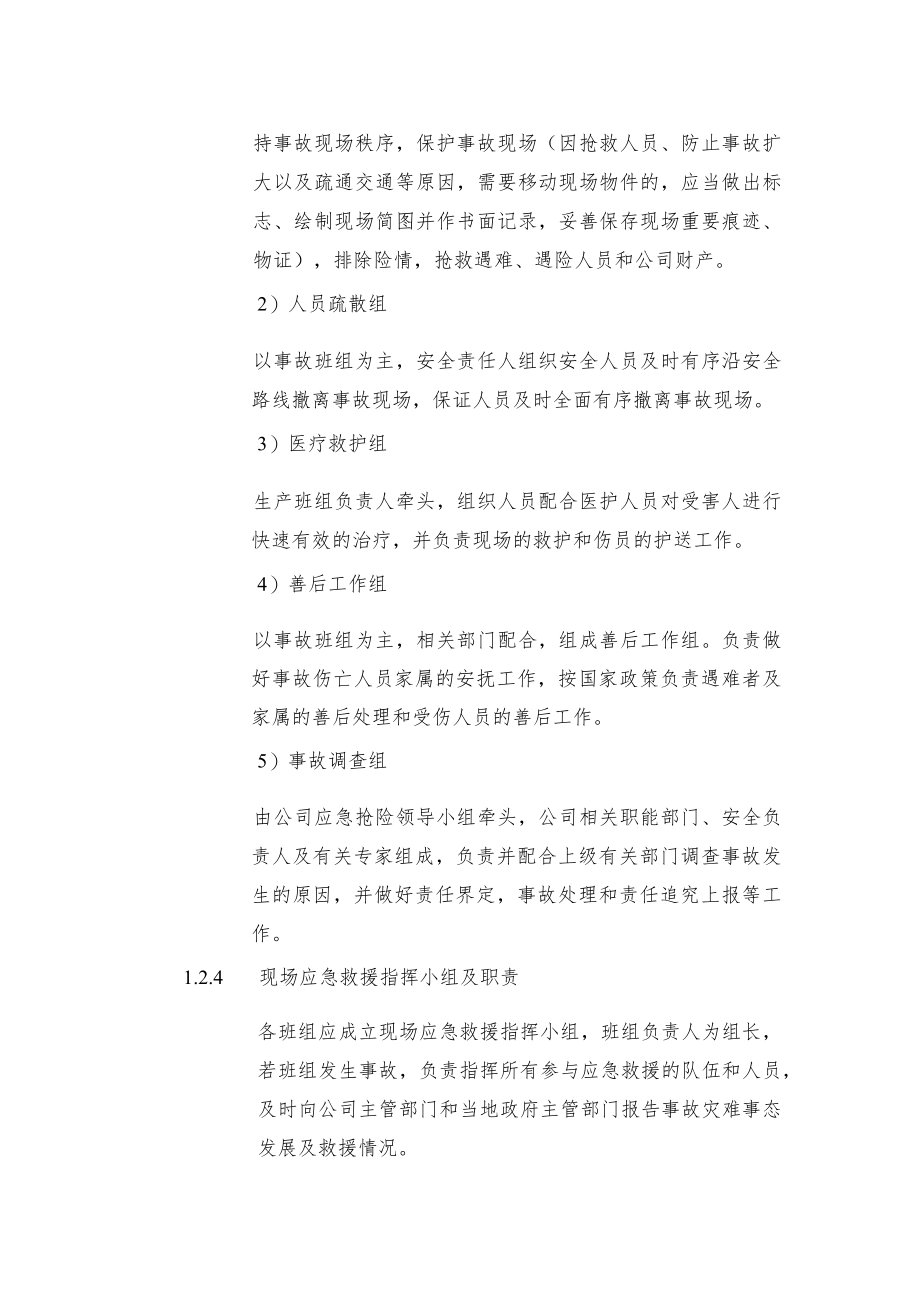 某设备安全生产应急预案应急组织机构与职责.docx_第3页