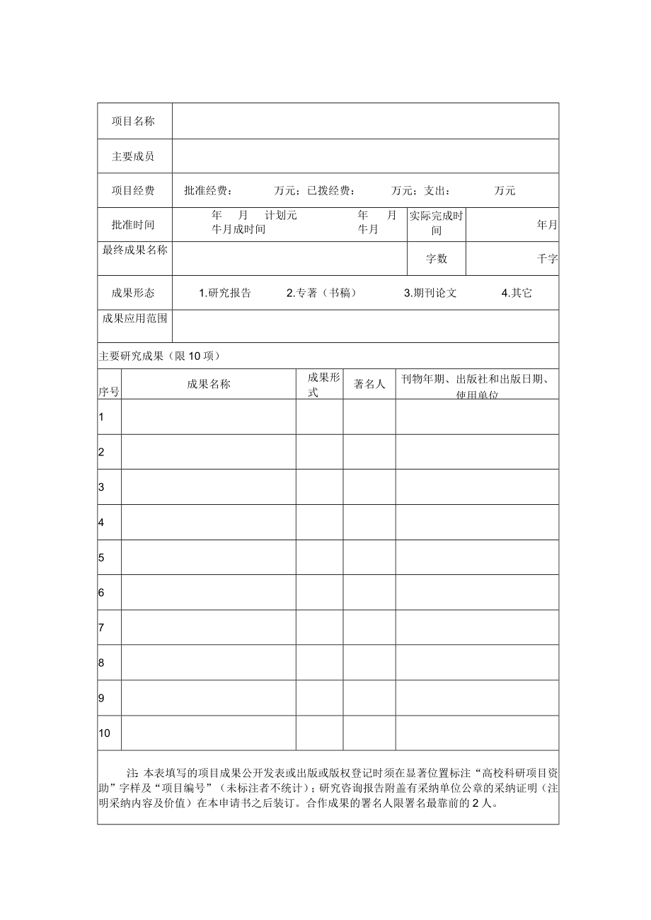 高校科研项目结项申请书.docx_第3页