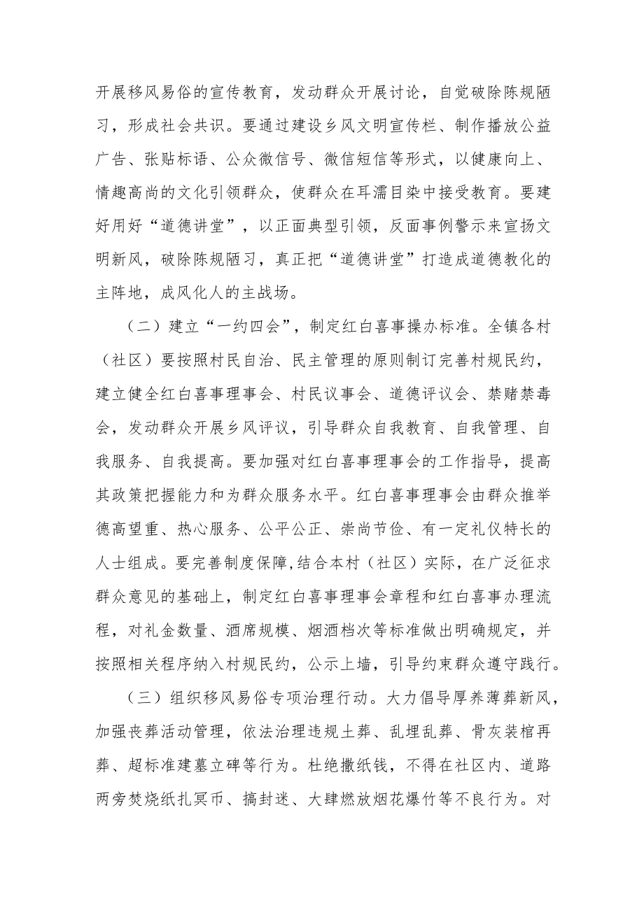 推进移风易俗树立文明新风活动实施方案.docx_第2页