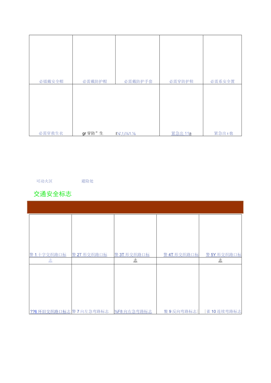 安全常用标志大全--通用标志（22页）.docx_第3页