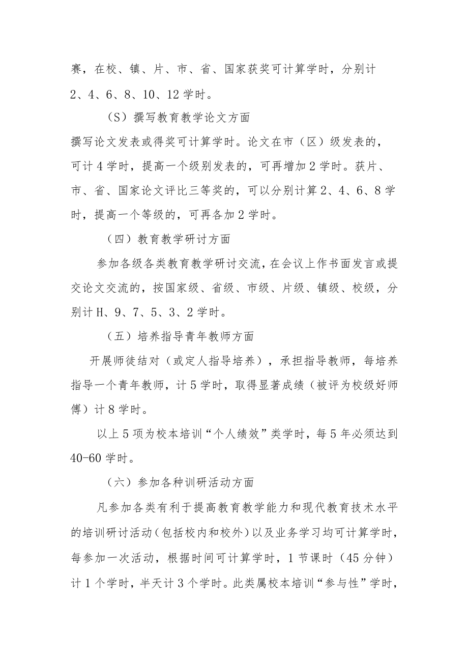 教师继续教育校本培训规定.docx_第2页