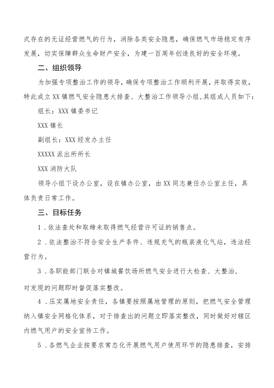 燃气安全生产专项整治工作方案范文大全.docx_第3页