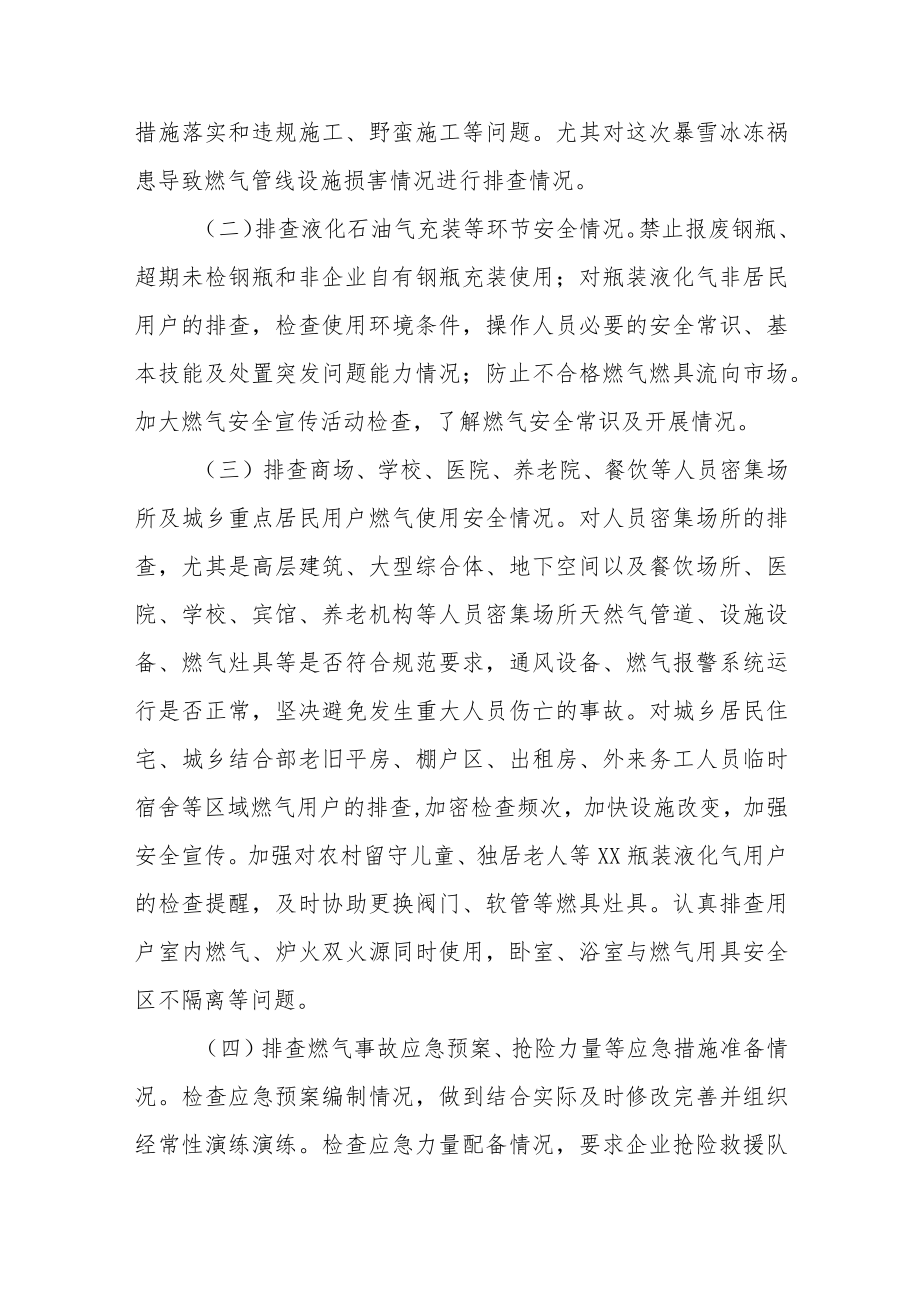 燃气安全生产专项整治工作方案范文合集.docx_第2页