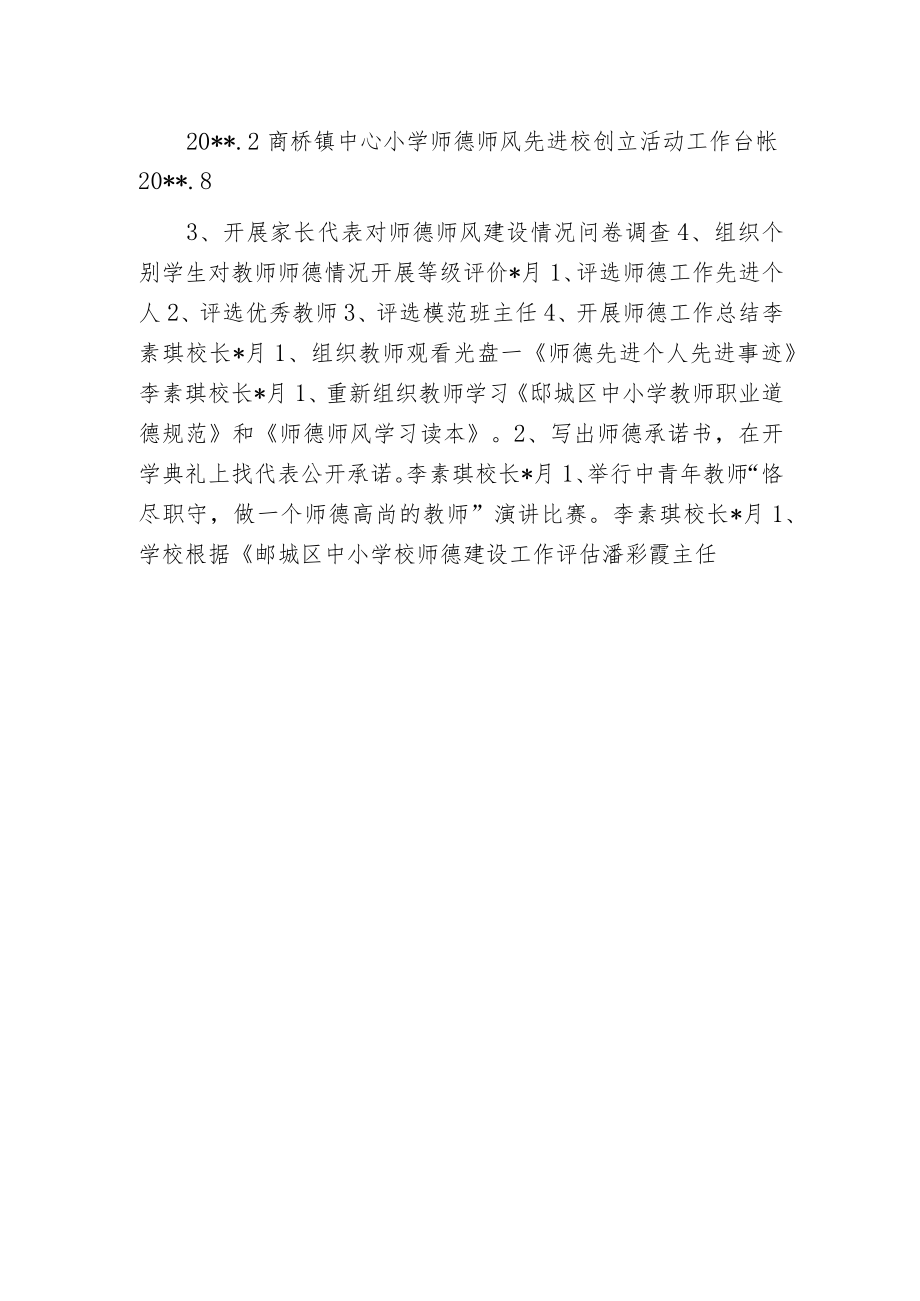 师德师风建设工作台账.docx_第2页