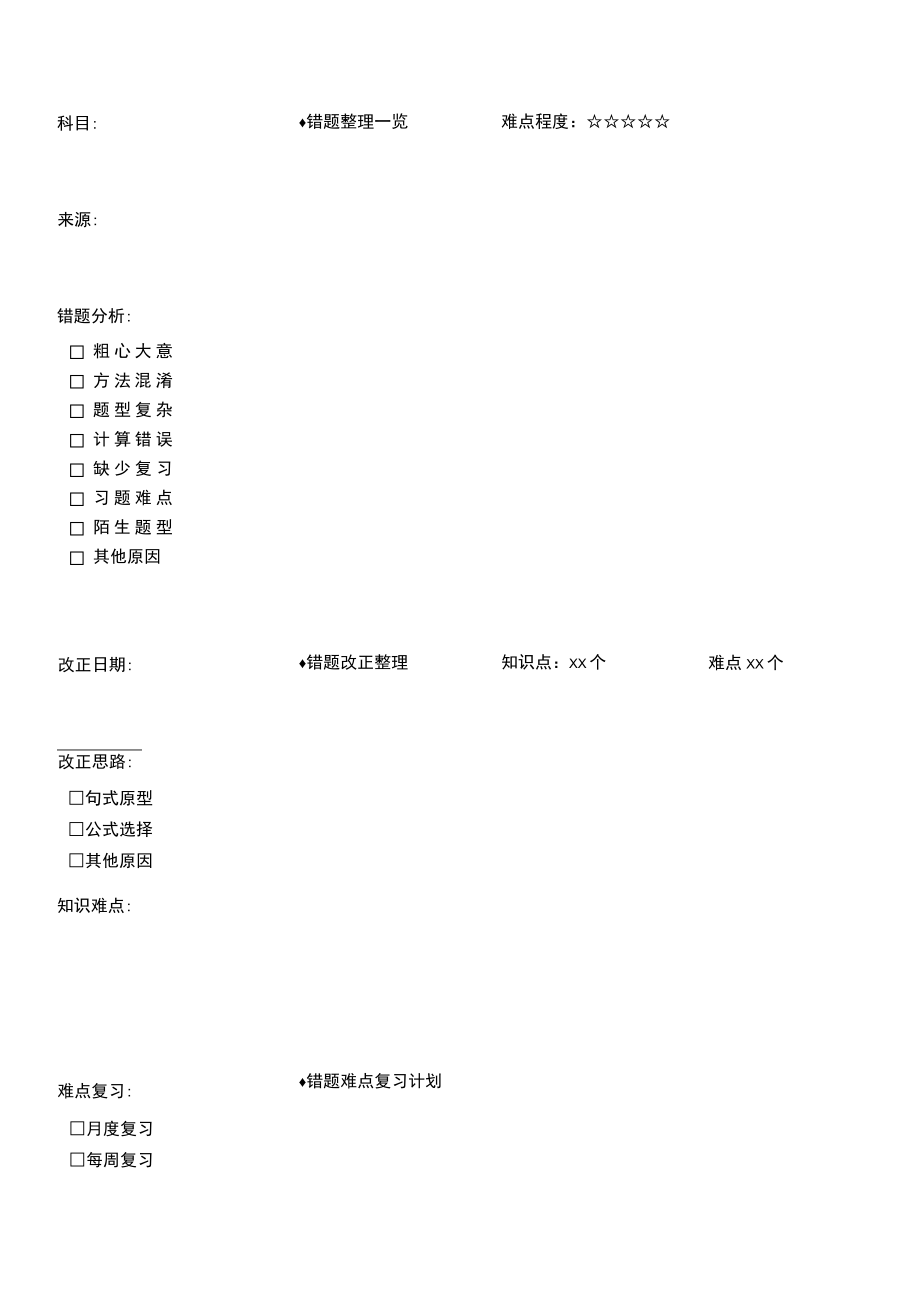 错题纠正本记录笔记.docx_第2页