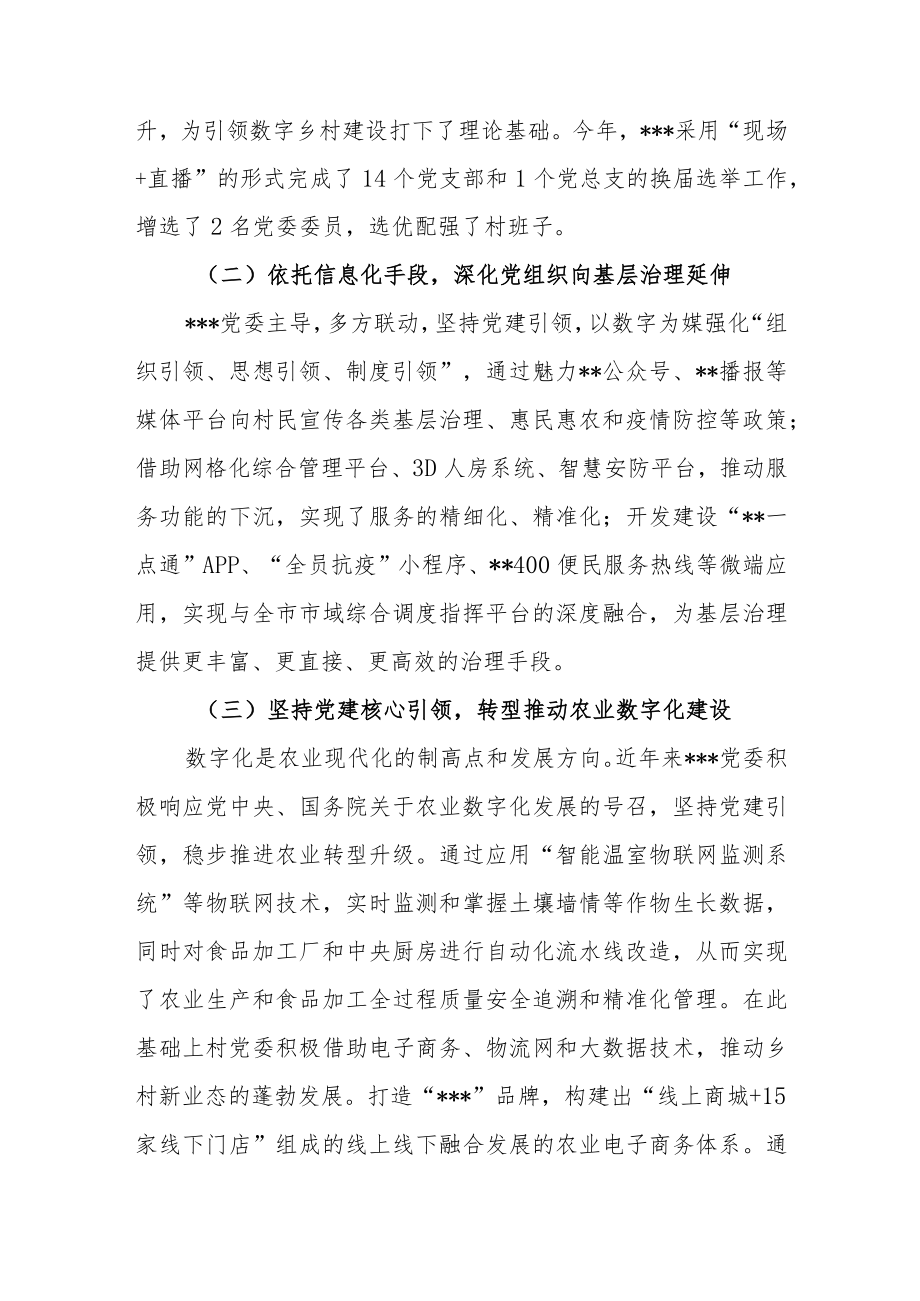 村党建引领数字乡村建设情况汇报.docx_第2页