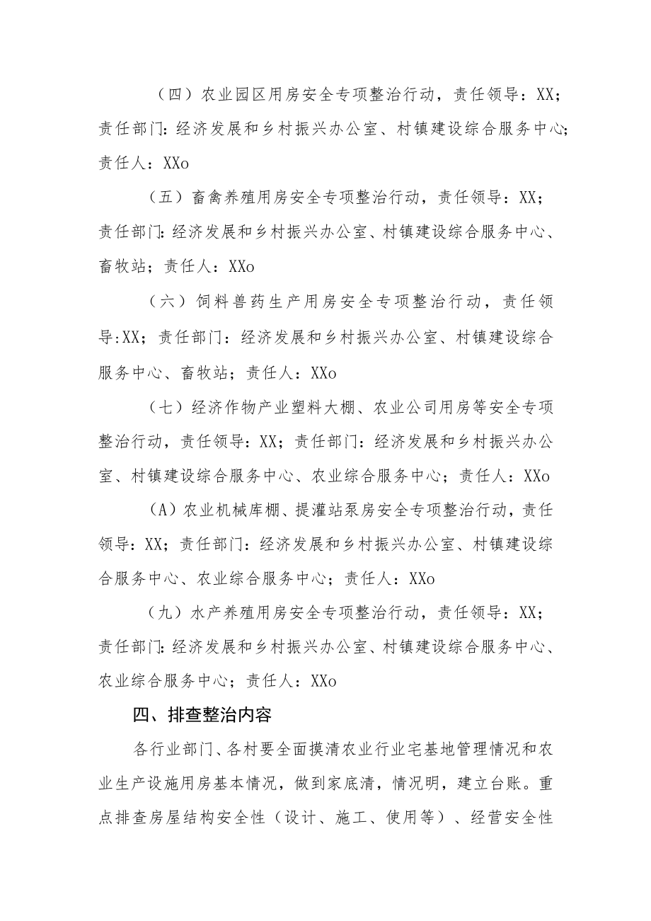 农业行业自建房安全专项整治实施方案.docx_第3页