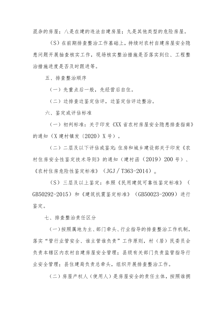 XX镇农村自建房安全隐患再排查再整治工作要点.docx_第3页