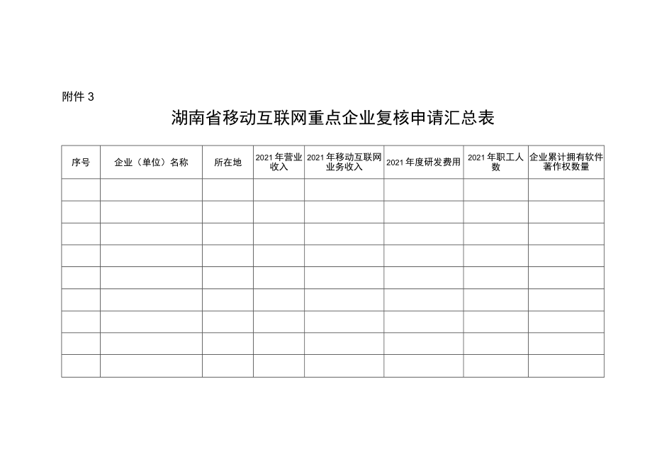 湖南省移动互联网重点企业复核表.docx_第3页