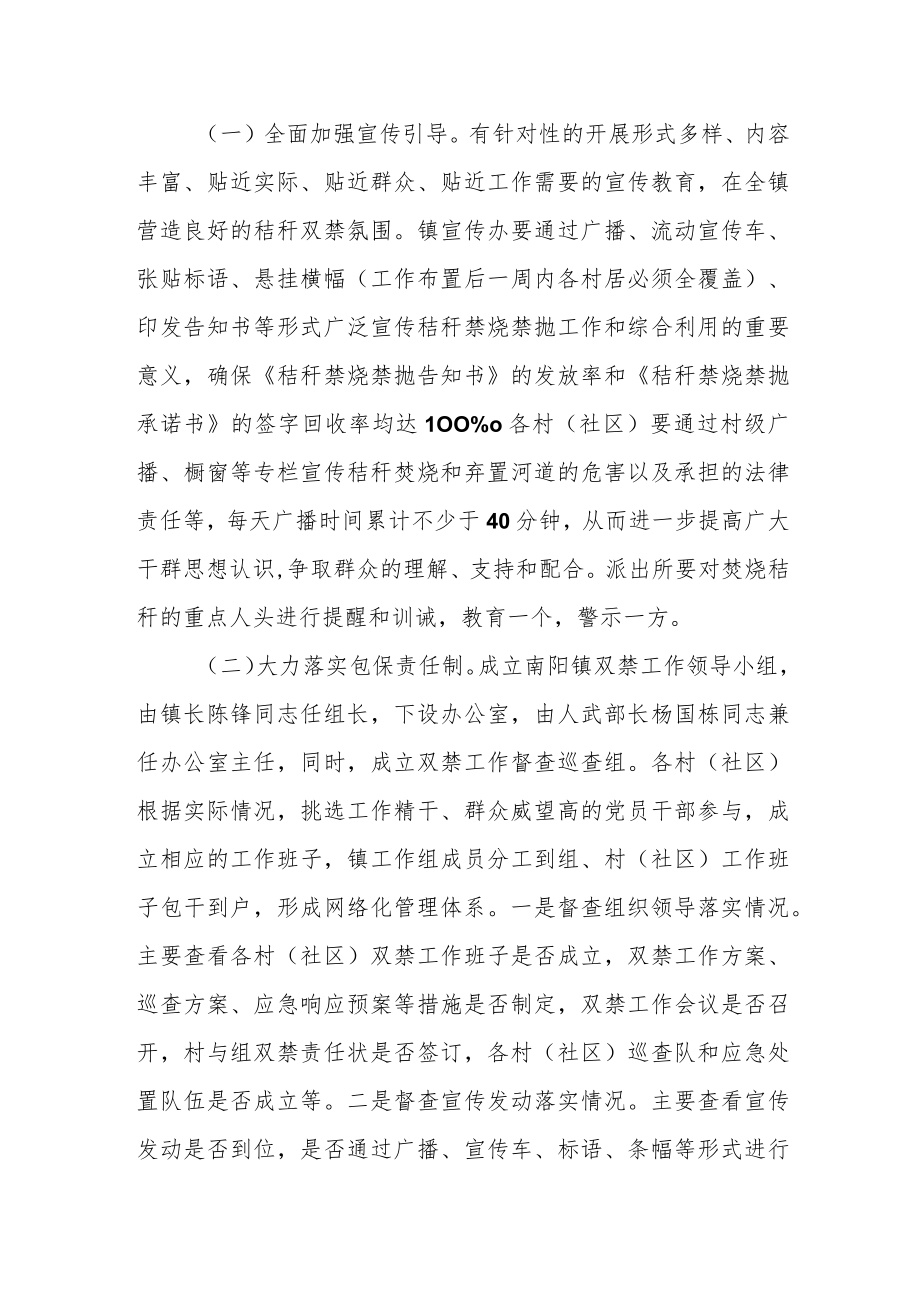 秸秆禁烧禁抛和综合利用工作方案.docx_第2页