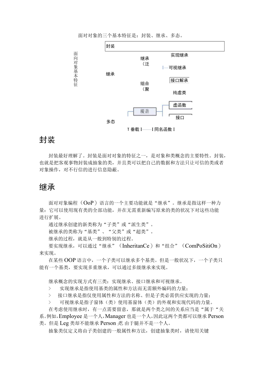 面向对象的三个基本特征.docx_第1页