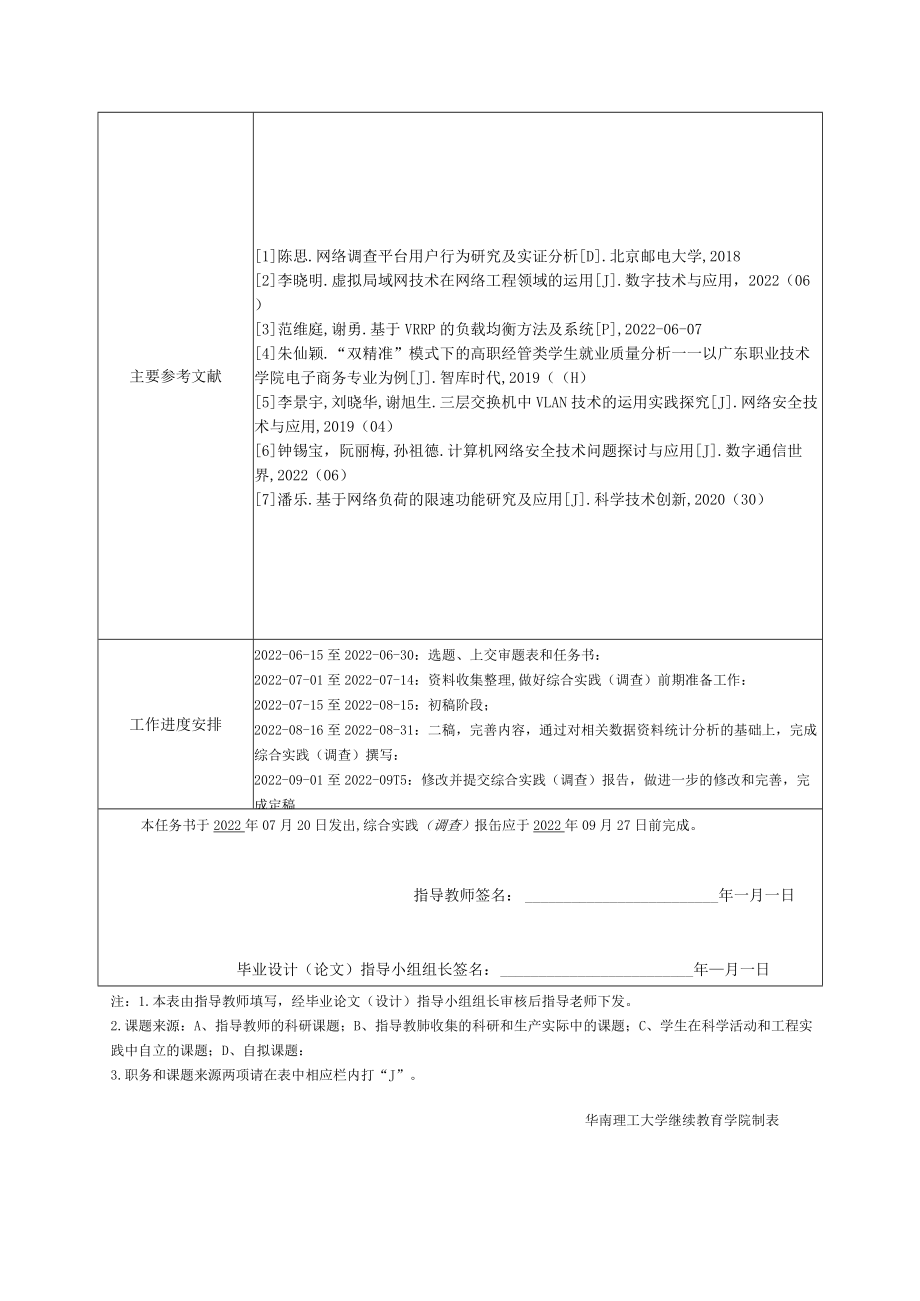 表2 毕业设计（论文）任务书.docx_第2页