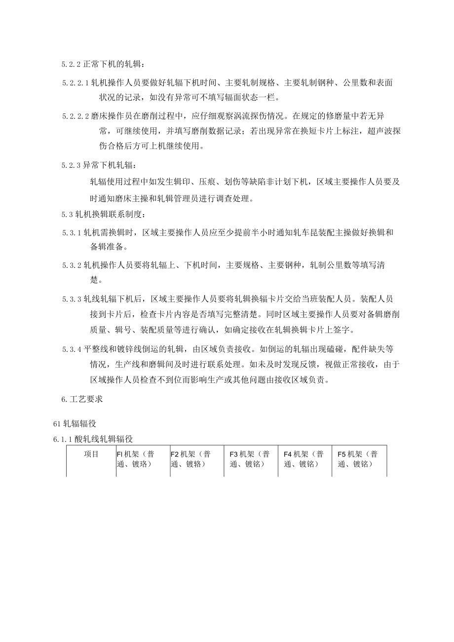 碳钢薄板厂冷轧轧辊管理工艺规范B3.docx_第3页