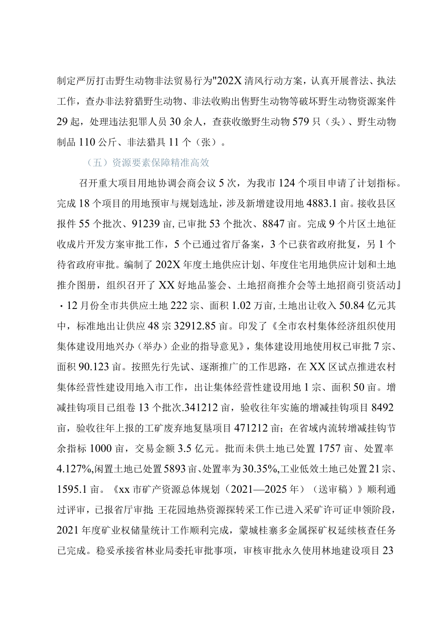 XX市自然资源局2022年度工作总结及2023年工作计划.docx_第3页