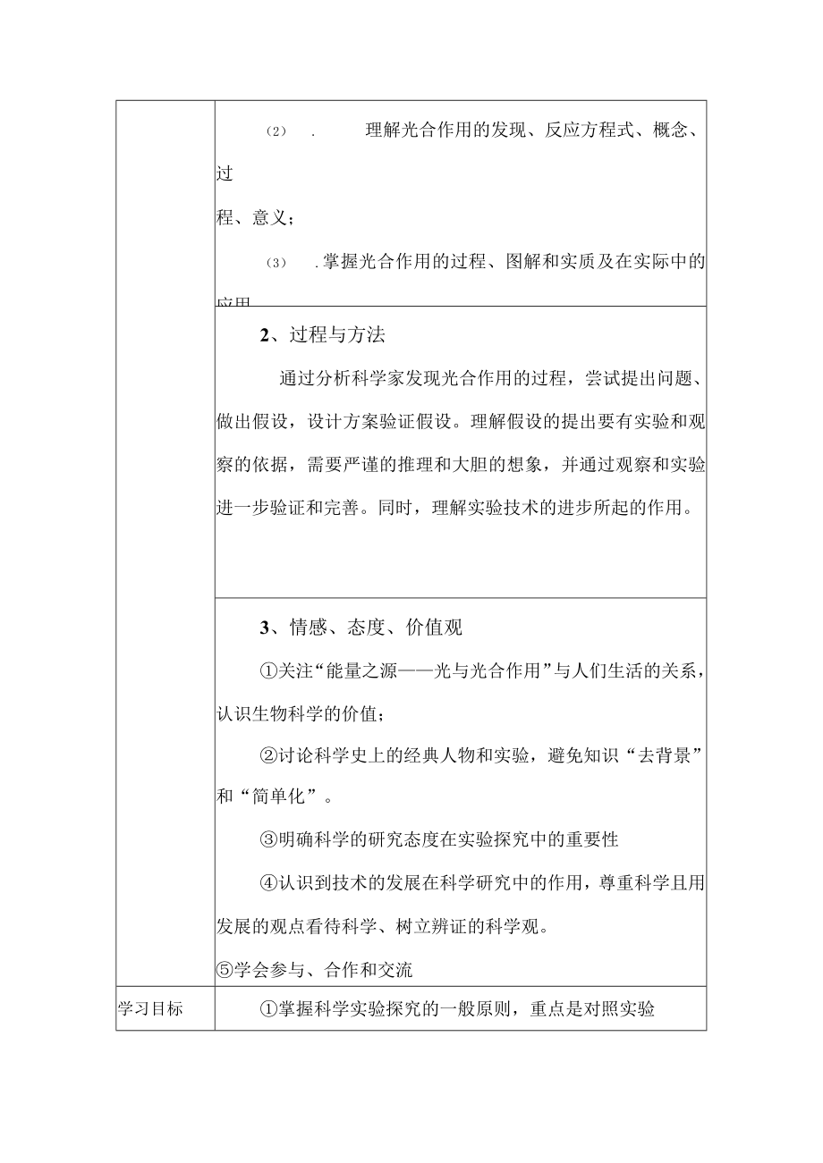 《光合作用》教学设计.docx_第2页