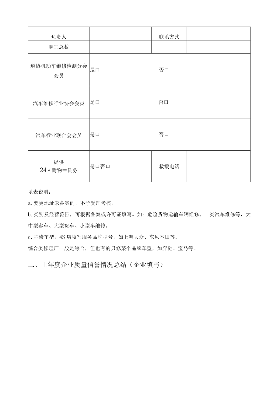 2022年一、二类机动车维修企业质量信誉考核计分标准.docx_第3页