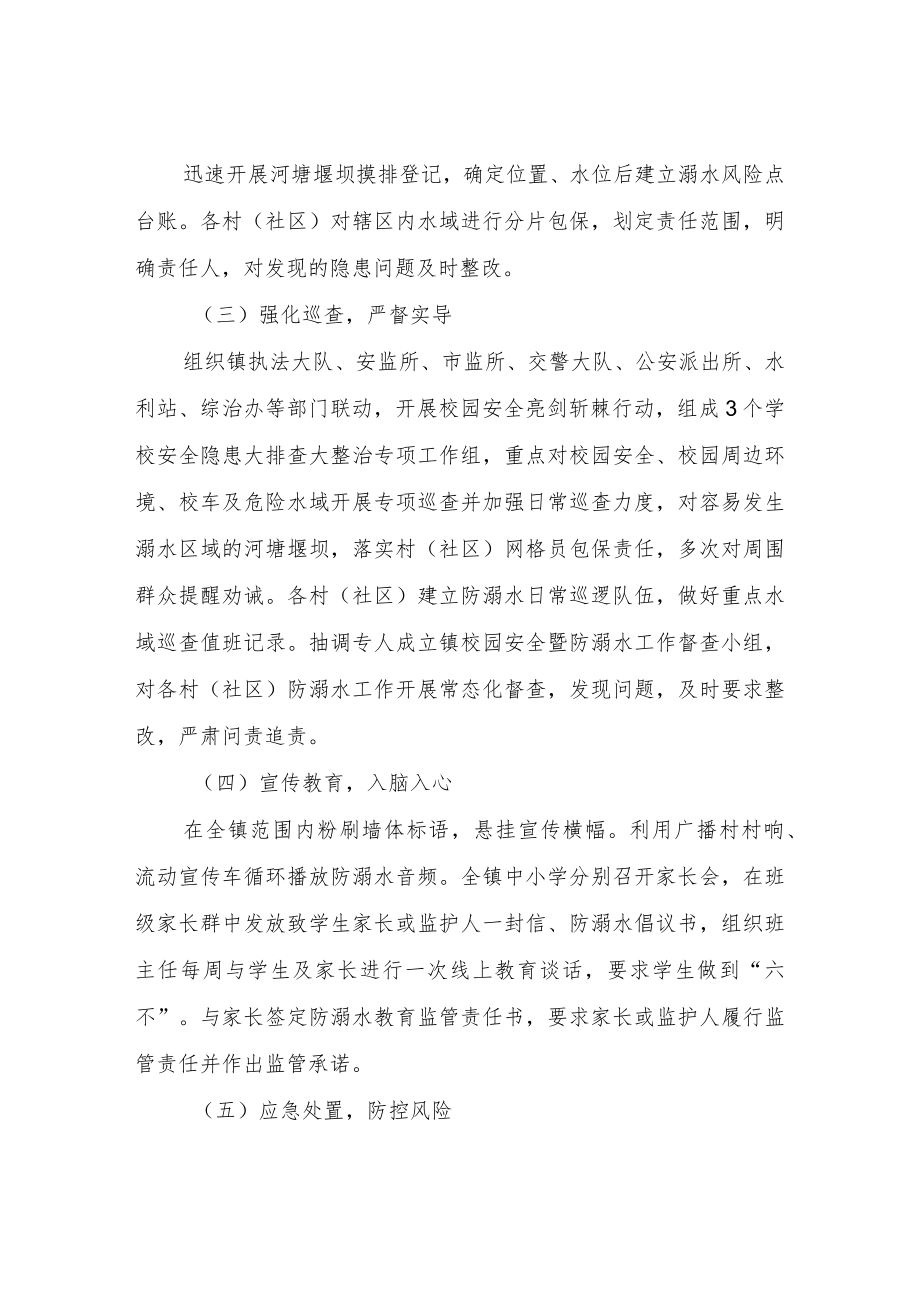 XX县周集镇校园安全暨预防青少年儿童溺水工作情况小结.docx_第2页