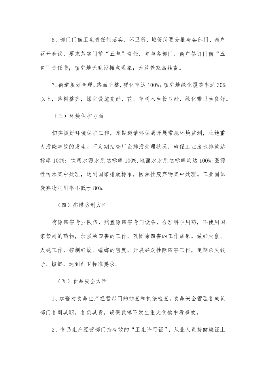 xxx镇创建省级卫生乡镇工作规划.docx_第3页