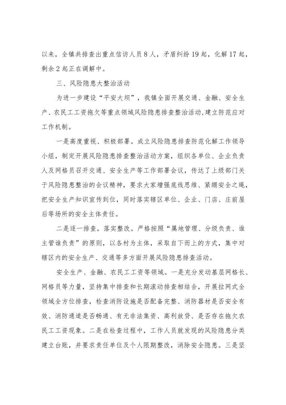 XX镇关于集中开展基层治理四项活动的总结.docx_第3页