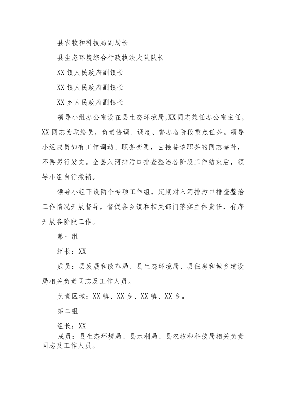 XX县加强入河排污口监督管理工作方案.docx_第2页