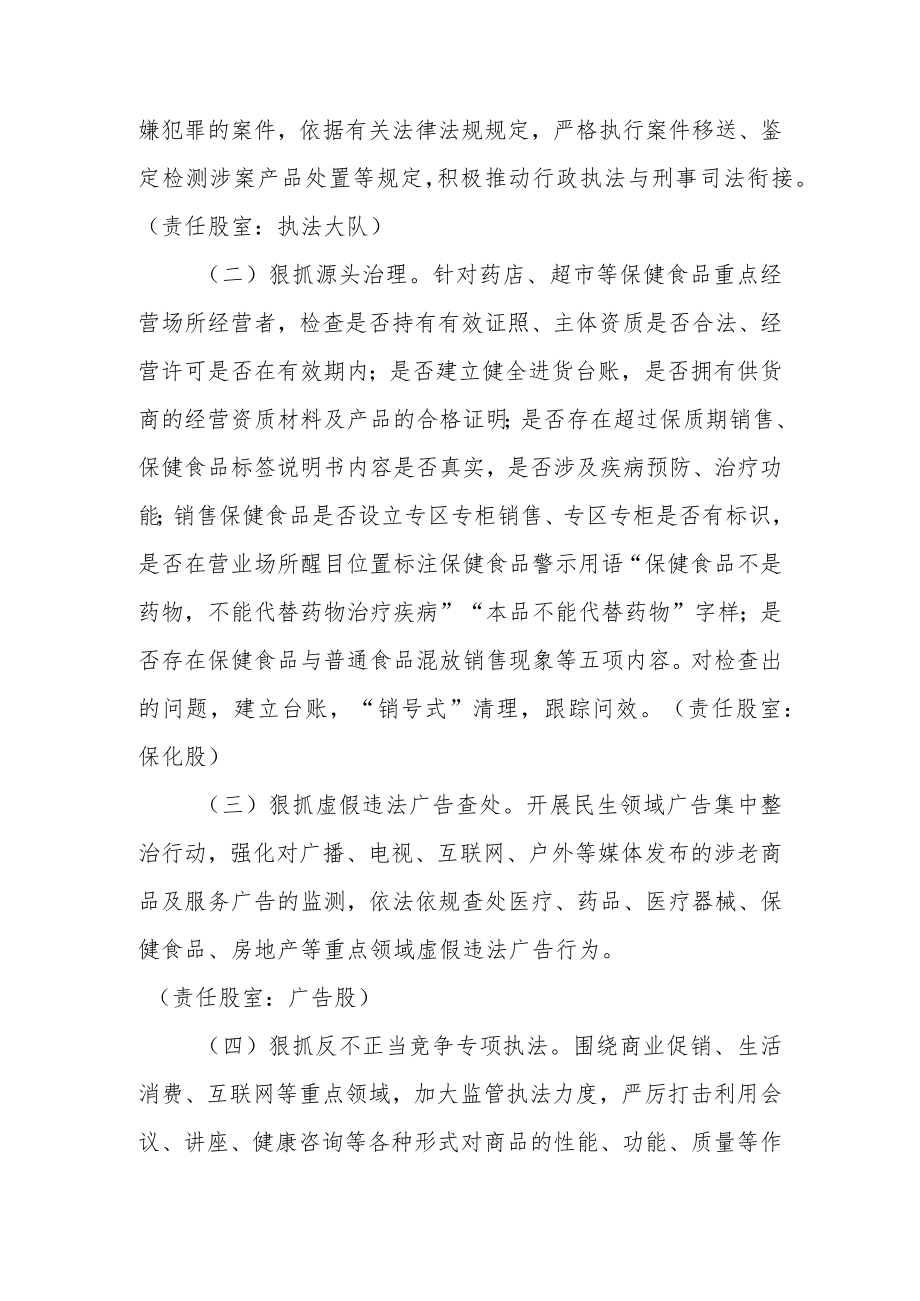 XX市市场监管系统打击整治养老诈骗专项行动实施方案.docx_第3页