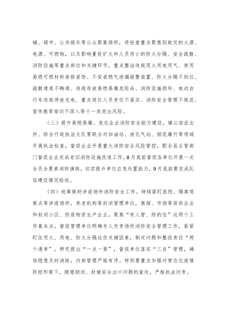 XX镇消防安全大检查专项整治实施方案.docx_第2页