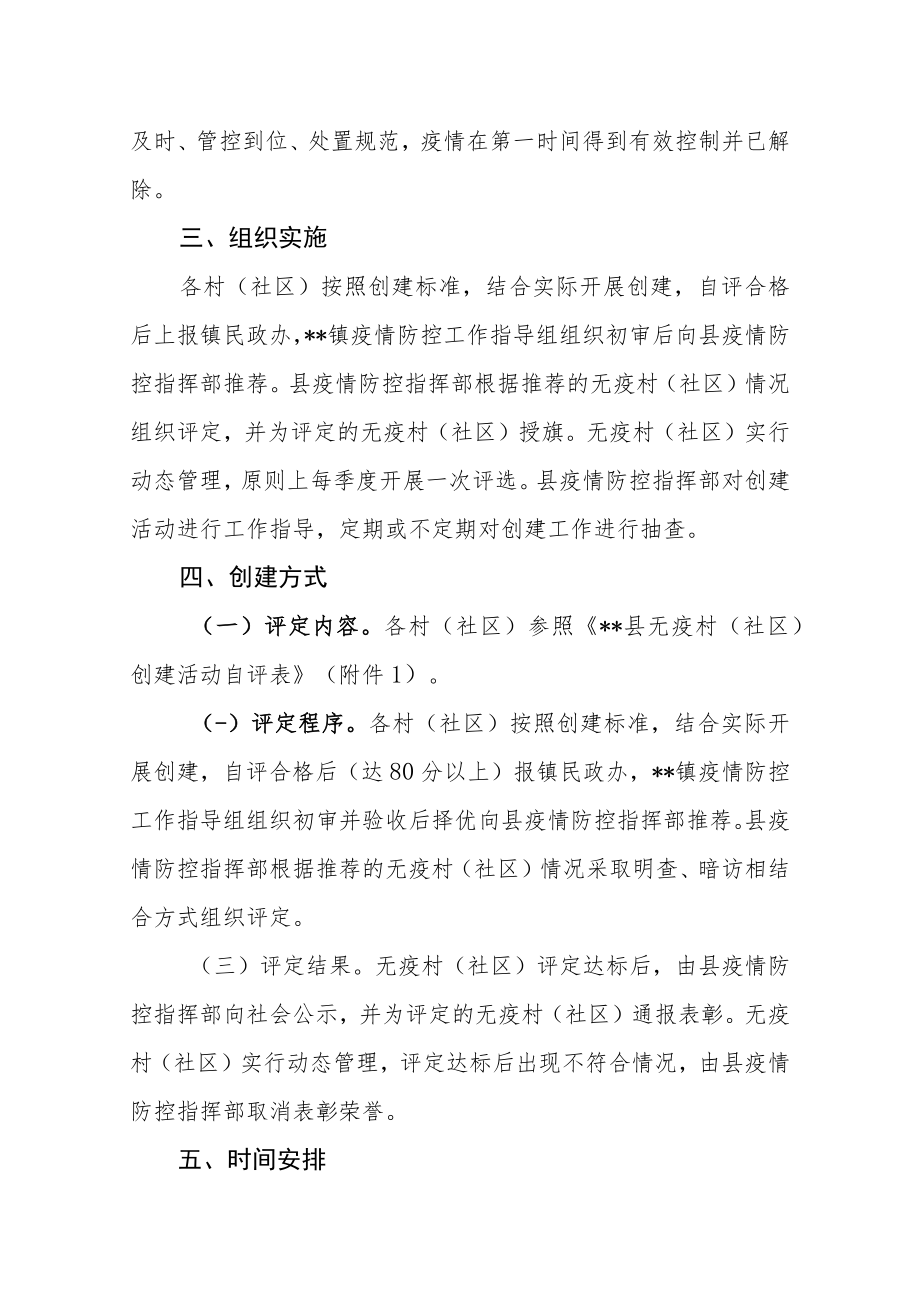 2023年X镇创建无疫村（社区）活动实施方案.docx_第3页