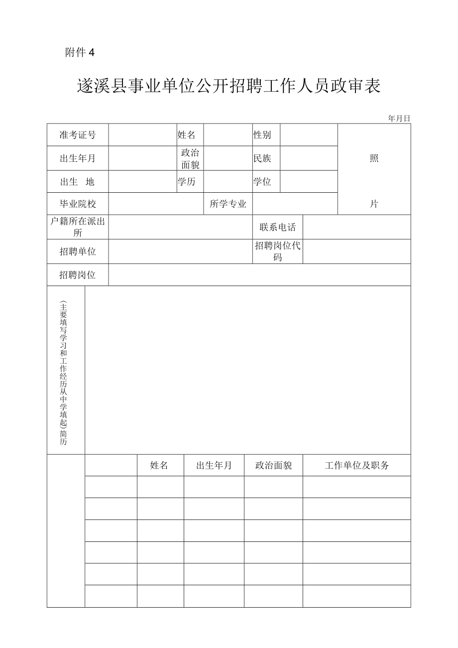 广东省事企业单位选调人员呈报表.docx_第1页