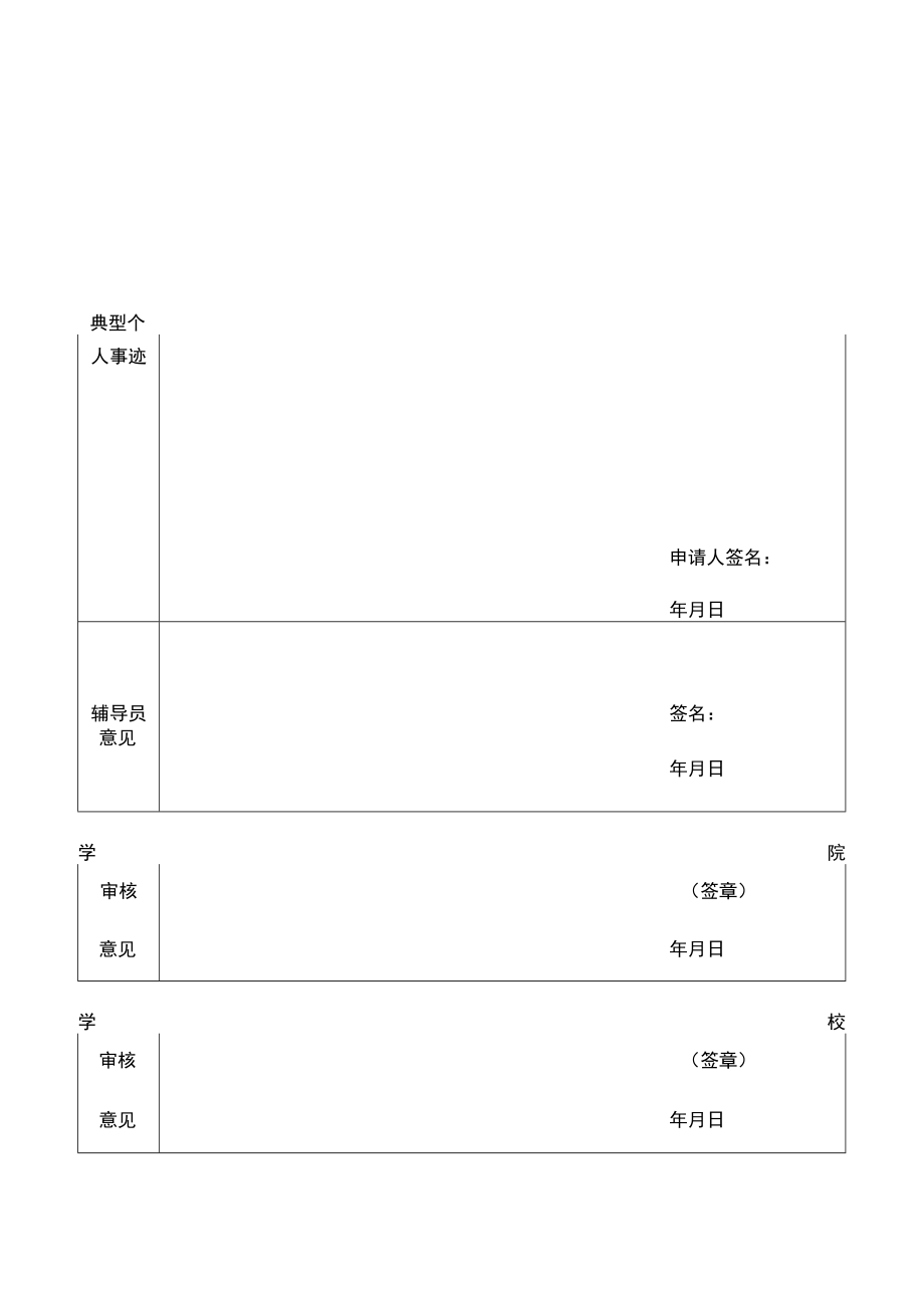 中南财经政法大学特殊困难补助申请与审核表.docx_第2页