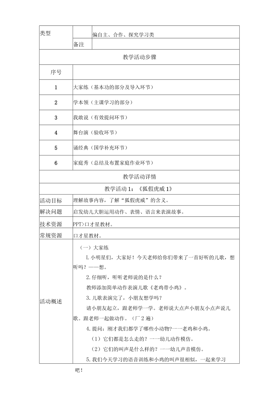 《狐假虎威》教学设计.docx_第2页