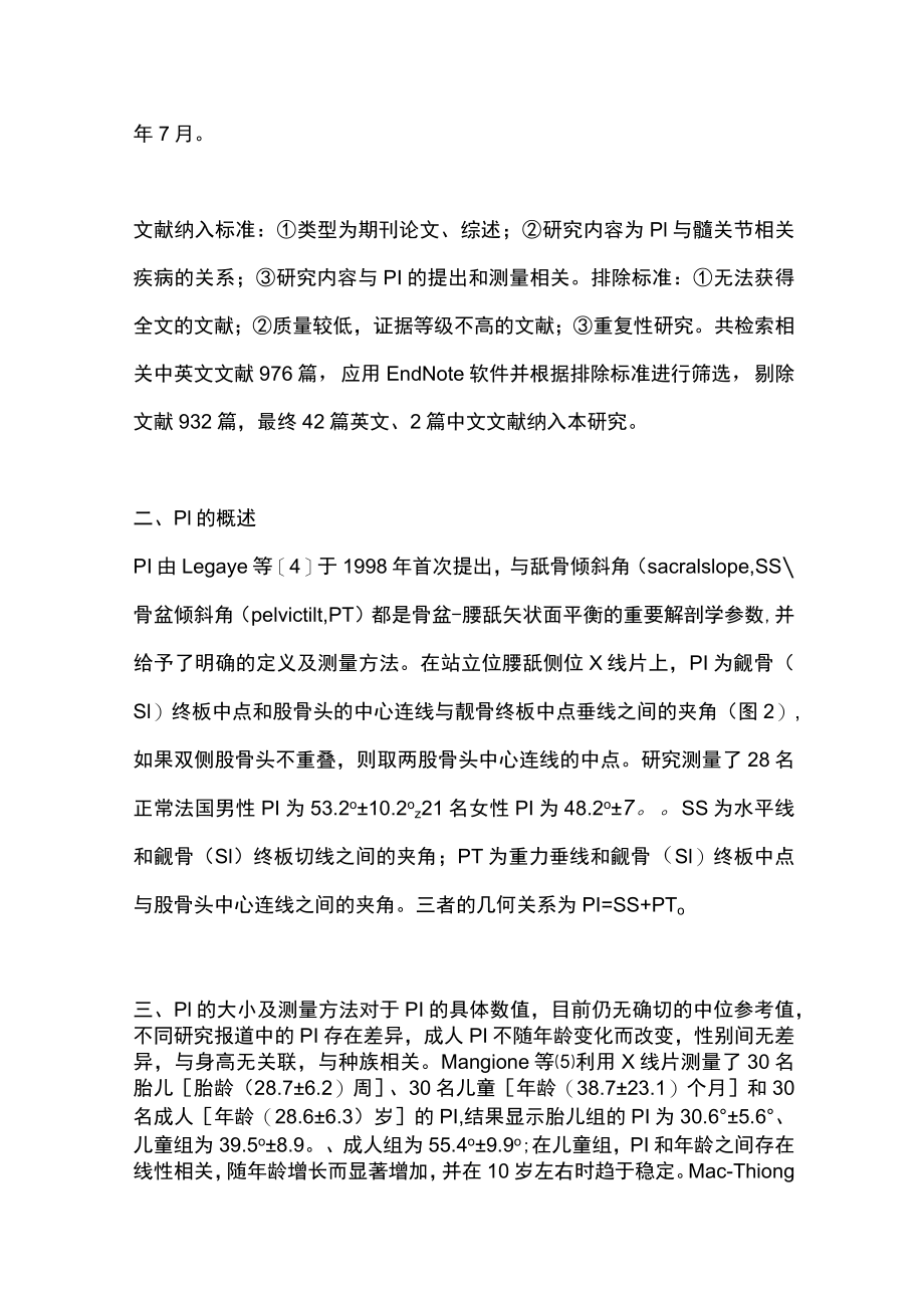 2022骨盆投射角与髋关节疾病关系的研究进展（全文）.docx_第3页