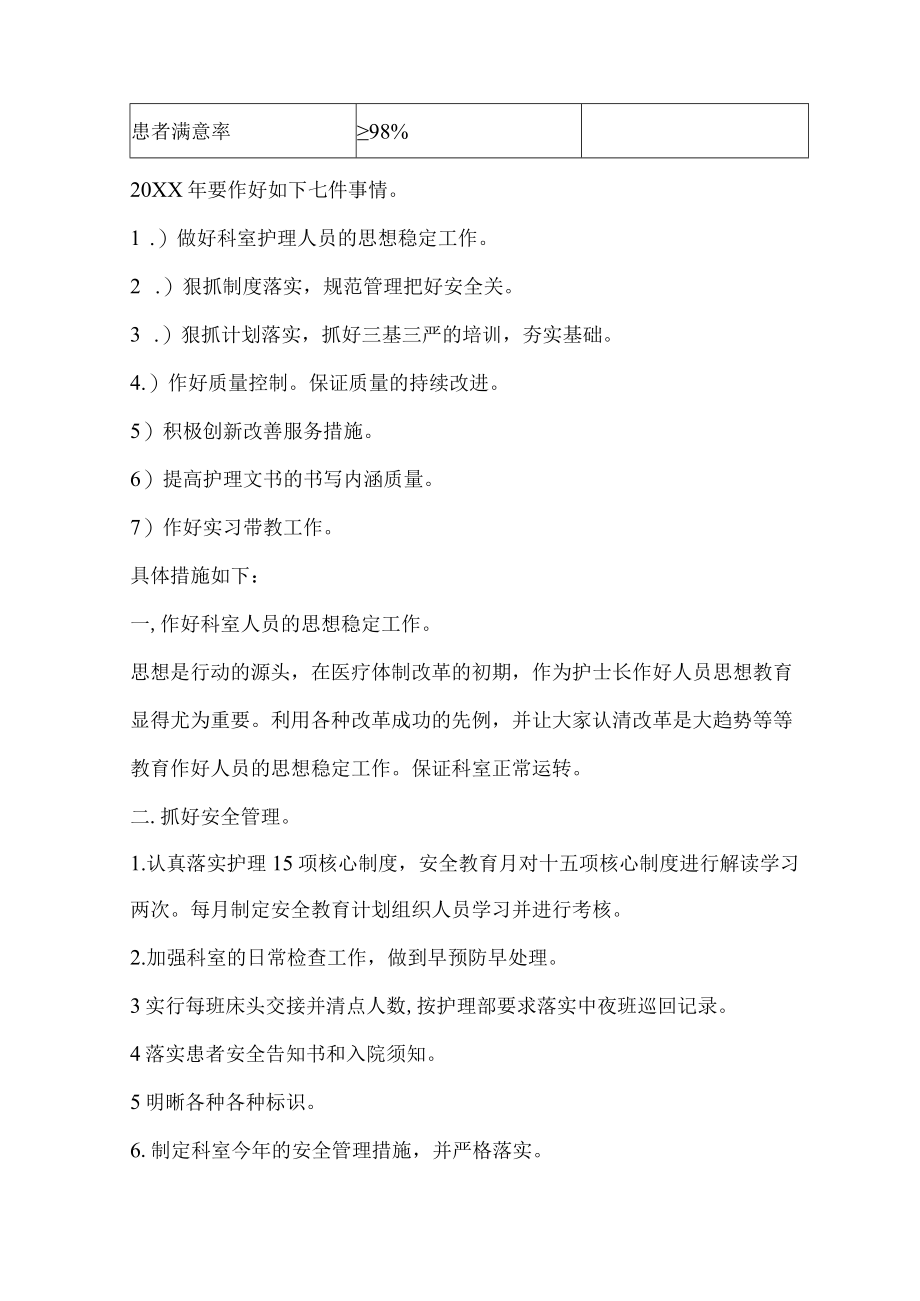 病区护士长护理工作计划.docx_第2页