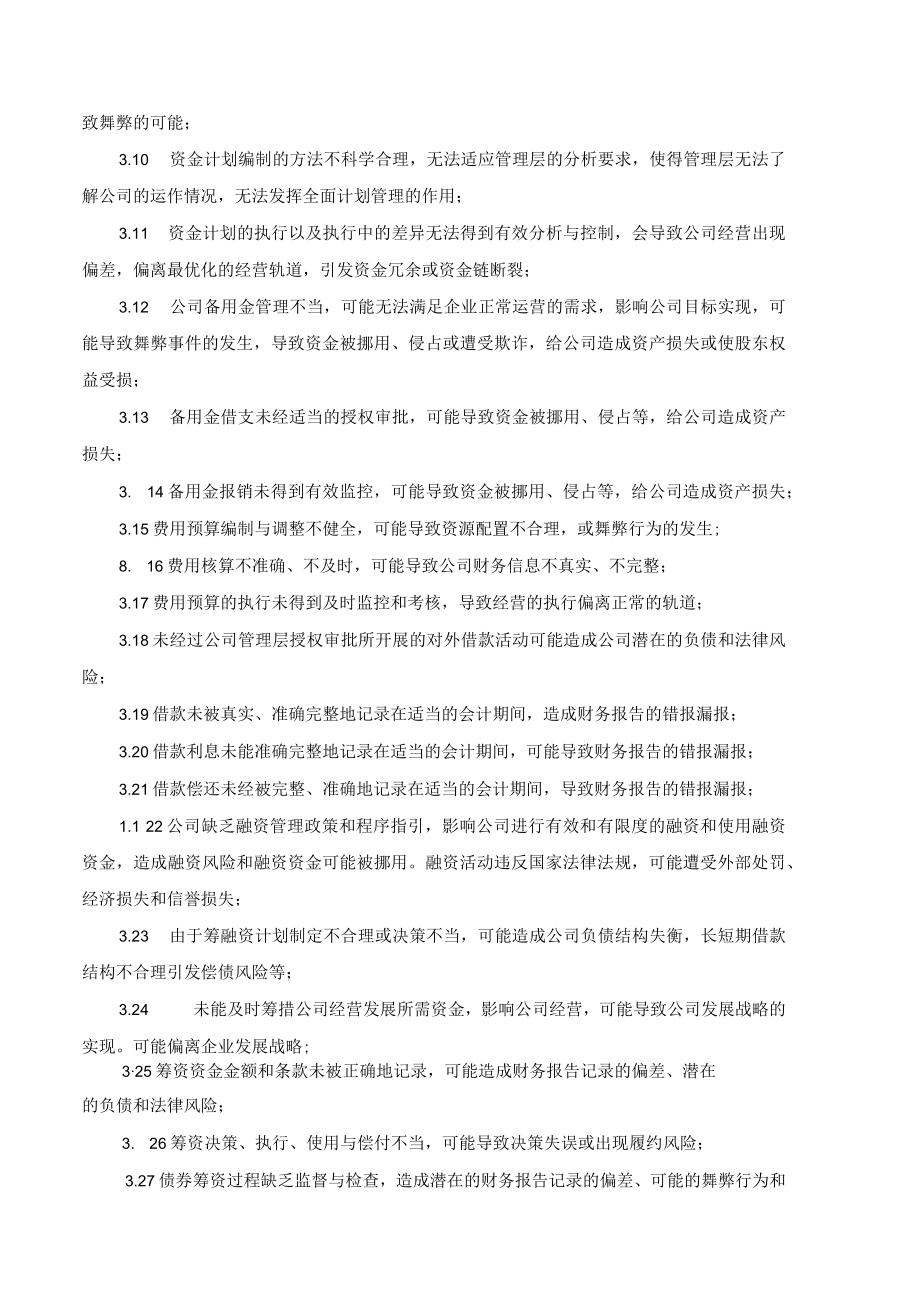 药业公司资金管理业务流程控制制度.docx_第3页