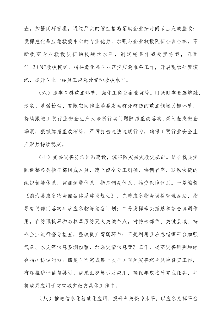 2022XX县应急管理局工作要点.docx_第3页