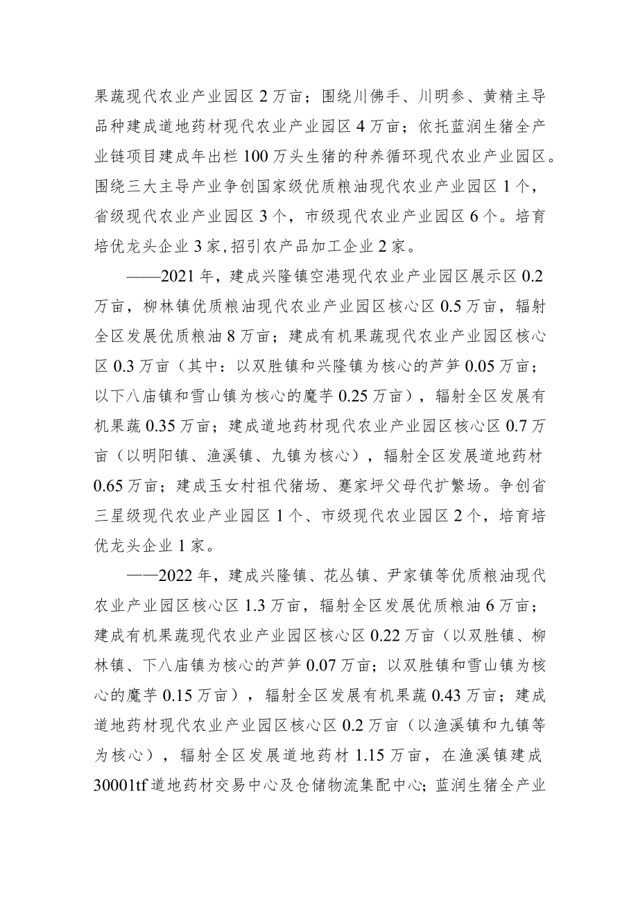 关于加快推进现代农业产业园区建设的实施意见.docx_第2页