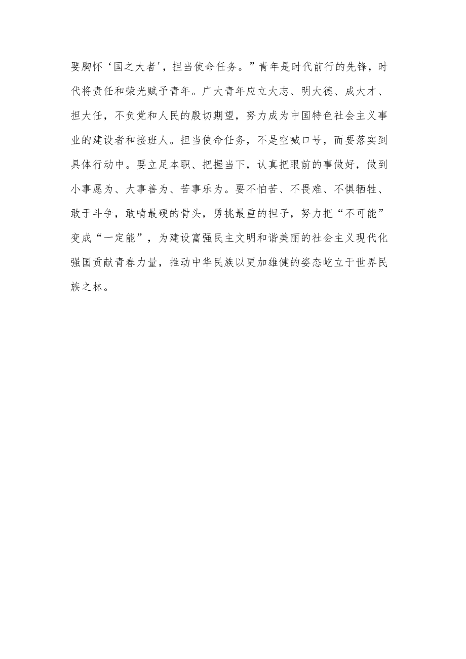 2022建团百重要讲话个人心得感悟范文.docx_第3页