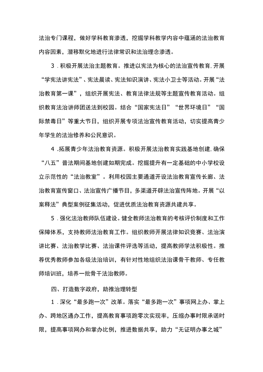 2022全市教育系统政策法规工作要点.docx_第3页