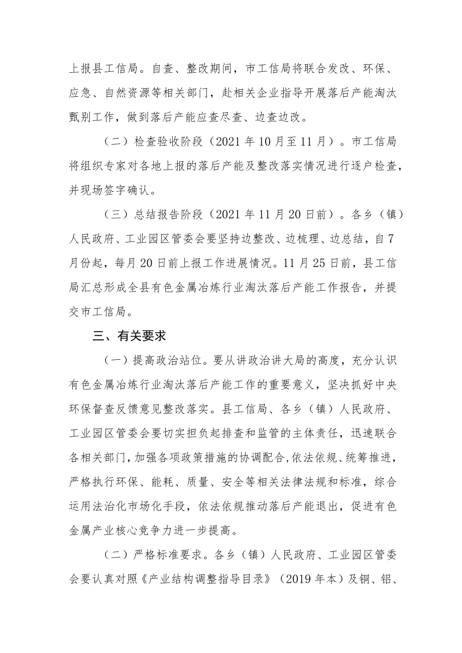 有色金属冶炼行业淘汰落后产能工作方案.docx_第2页