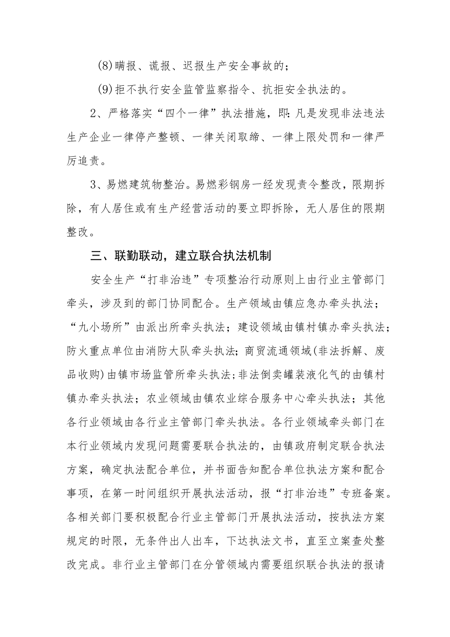 安全生产“打非治违”专项整治行动工作实施方案.docx_第3页